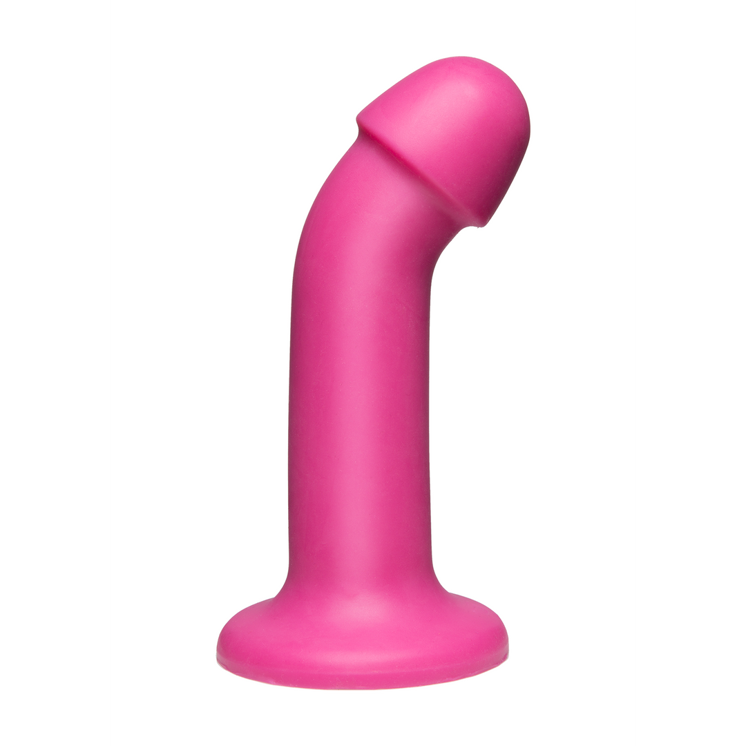 Realistischer Dildo Tru Curve Silikon Pink 15,2 x Ø 4,3 cm