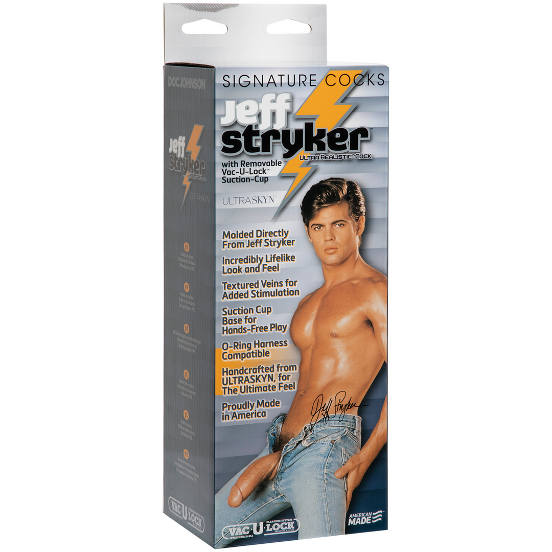 Realistischer Dildo Jeff Stryker Hautfarbe 18,5 x Ø 5,3 cm