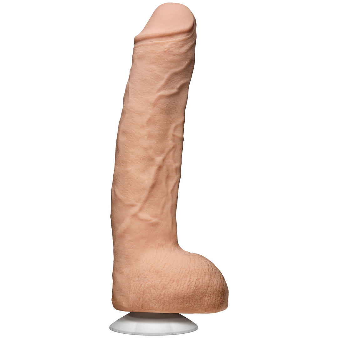 Realistischer Dildo John Holmes Hautfarbe 25,2 x Ø 6,4 cm