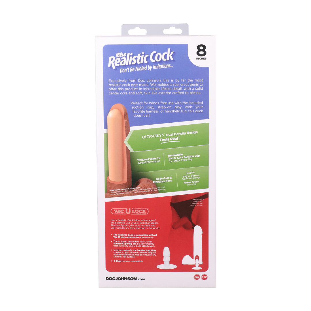 Realistischer Dildo mit Hoden und Saugfuß Hautfarbe 19,1 x Ø 5,1 cm