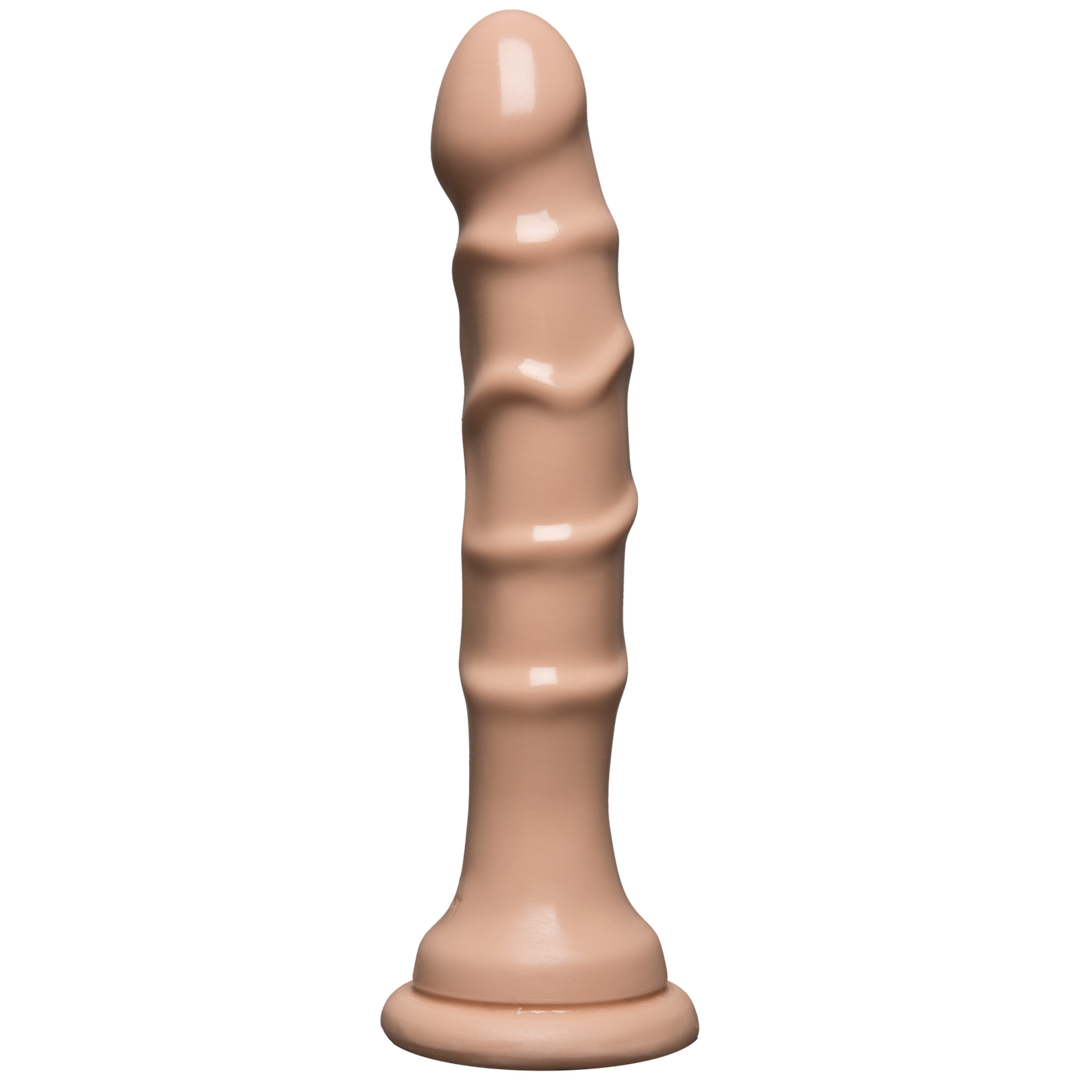 Zubehör Slimline Dildo mit Saugnapf Hautfarbe 16,9 x Ø 3 cm