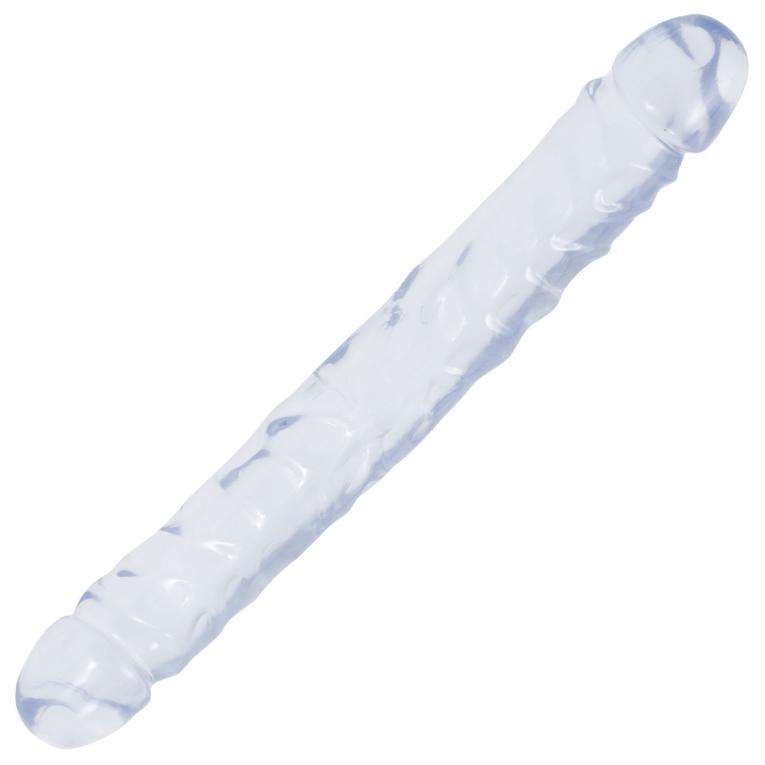 Dildo Jr. doppelendig Durchsichtig 30,2 x Ø 4,1 cm