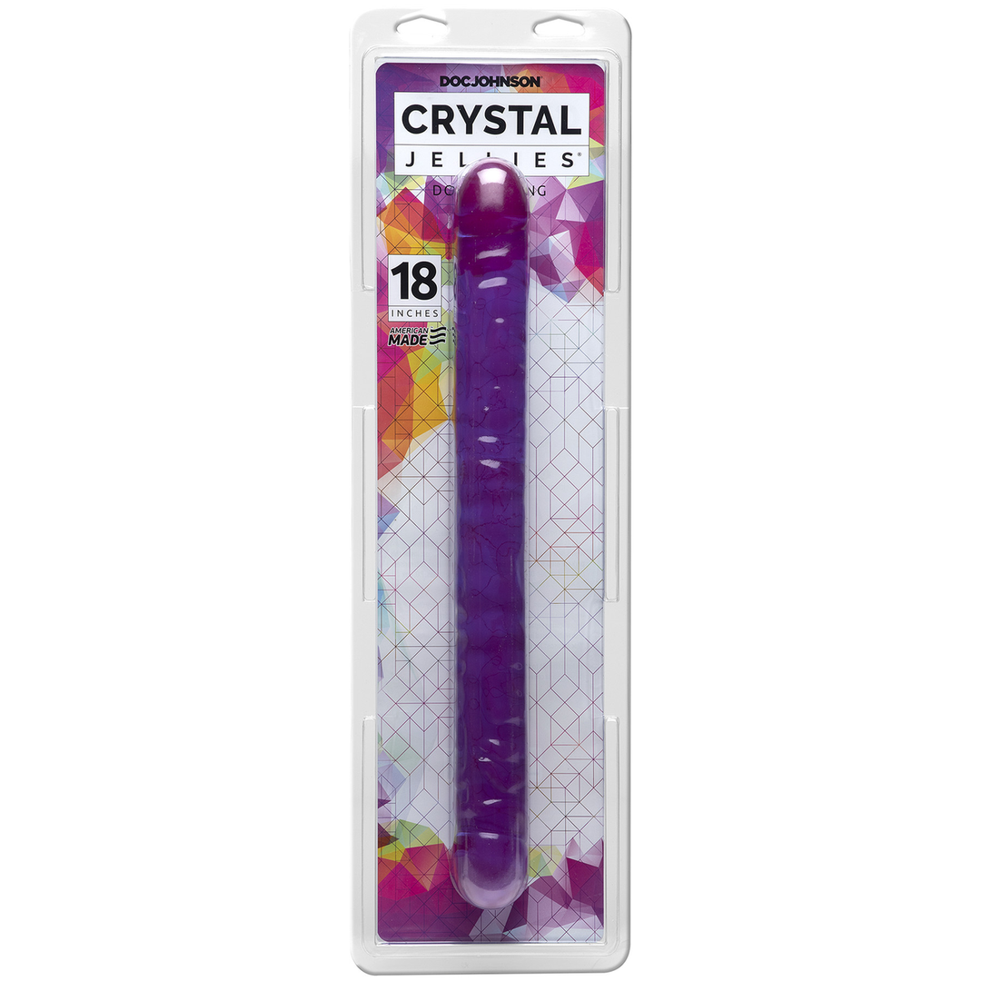 Doppeldildo Violett 44,5 x Ø 4,1 cm