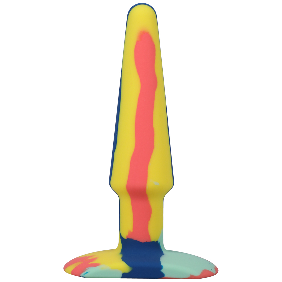 Analplug Groovy Silikon Multicolor 12 cm