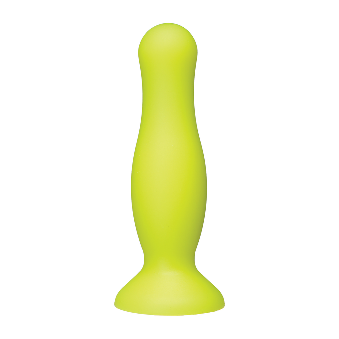 Analplug Mode Silikon Gelb 11,4 cm