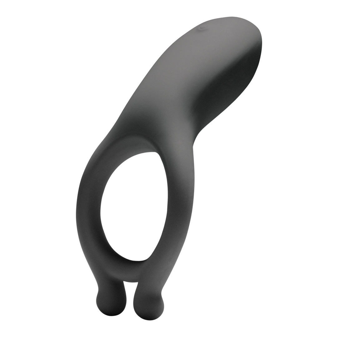 Penisring mit Vibration und Akku Grau 11,2 x Ø 4,6 cm