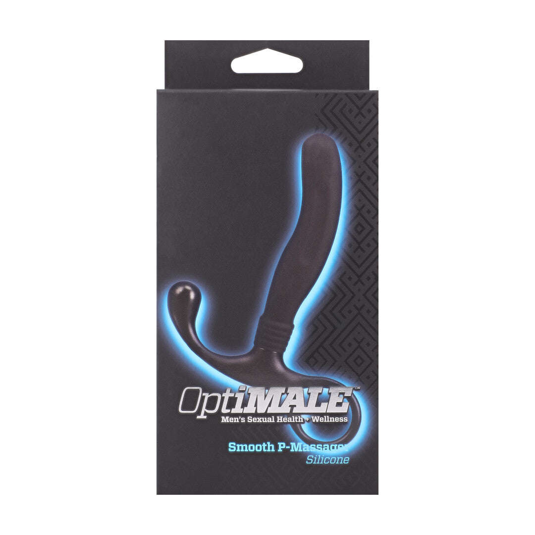 Prostata-Stimulator Silikon glatt Schwarz 10,2 x Ø 2 cm