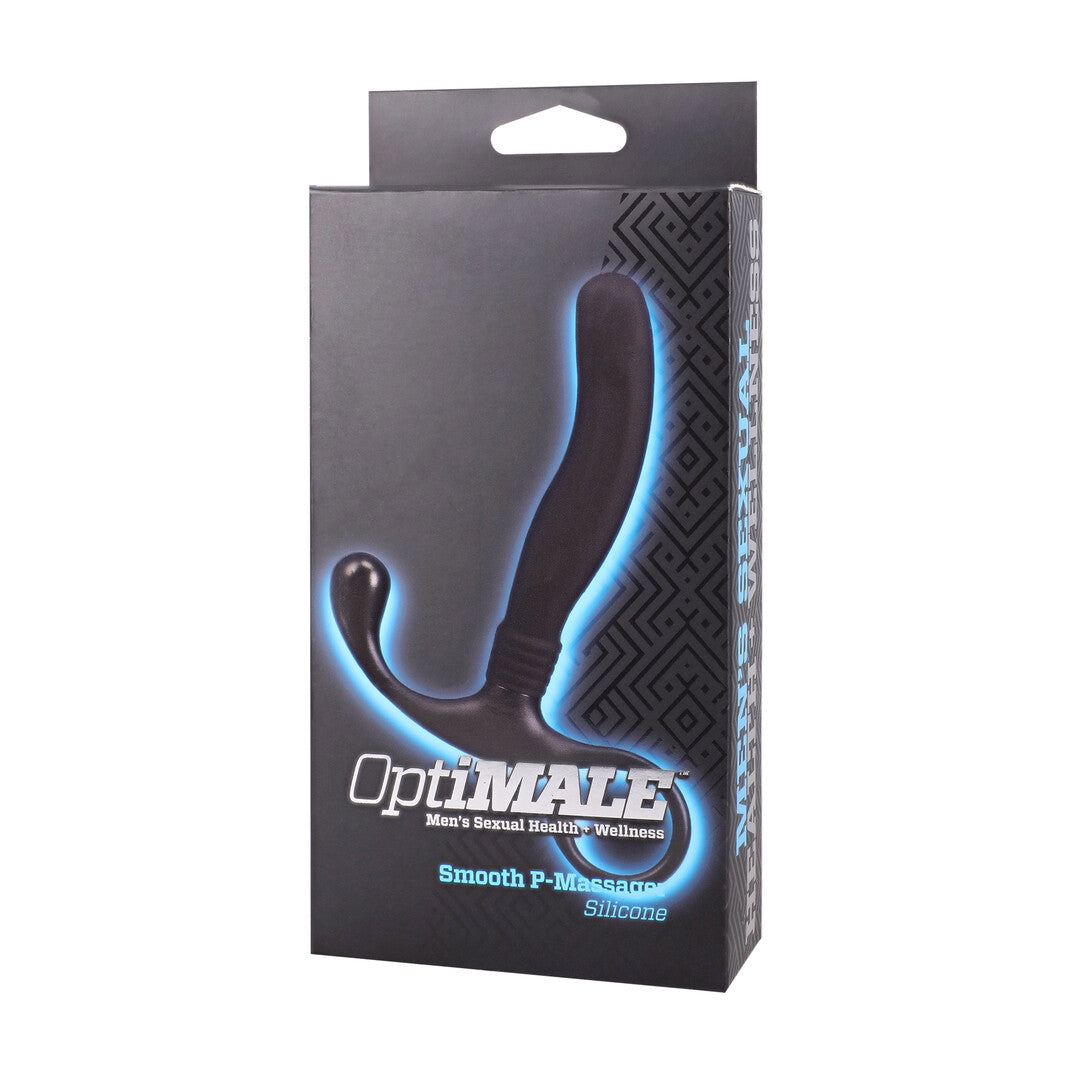 Prostata-Stimulator Silikon glatt Schwarz 10,2 x Ø 2 cm