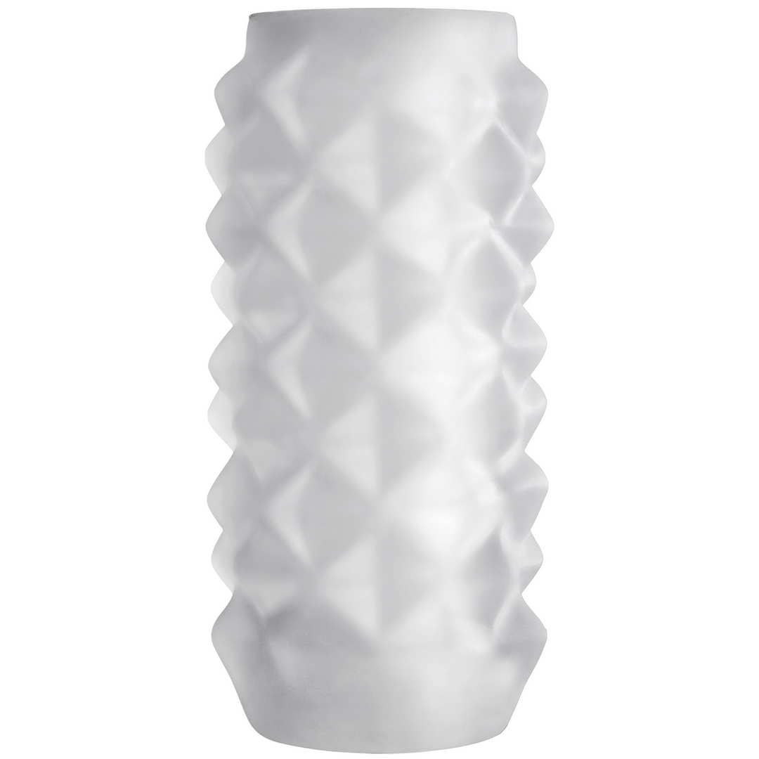 Masturbator Studs wendbar Weiß 12,7 x Ø 5,6 cm