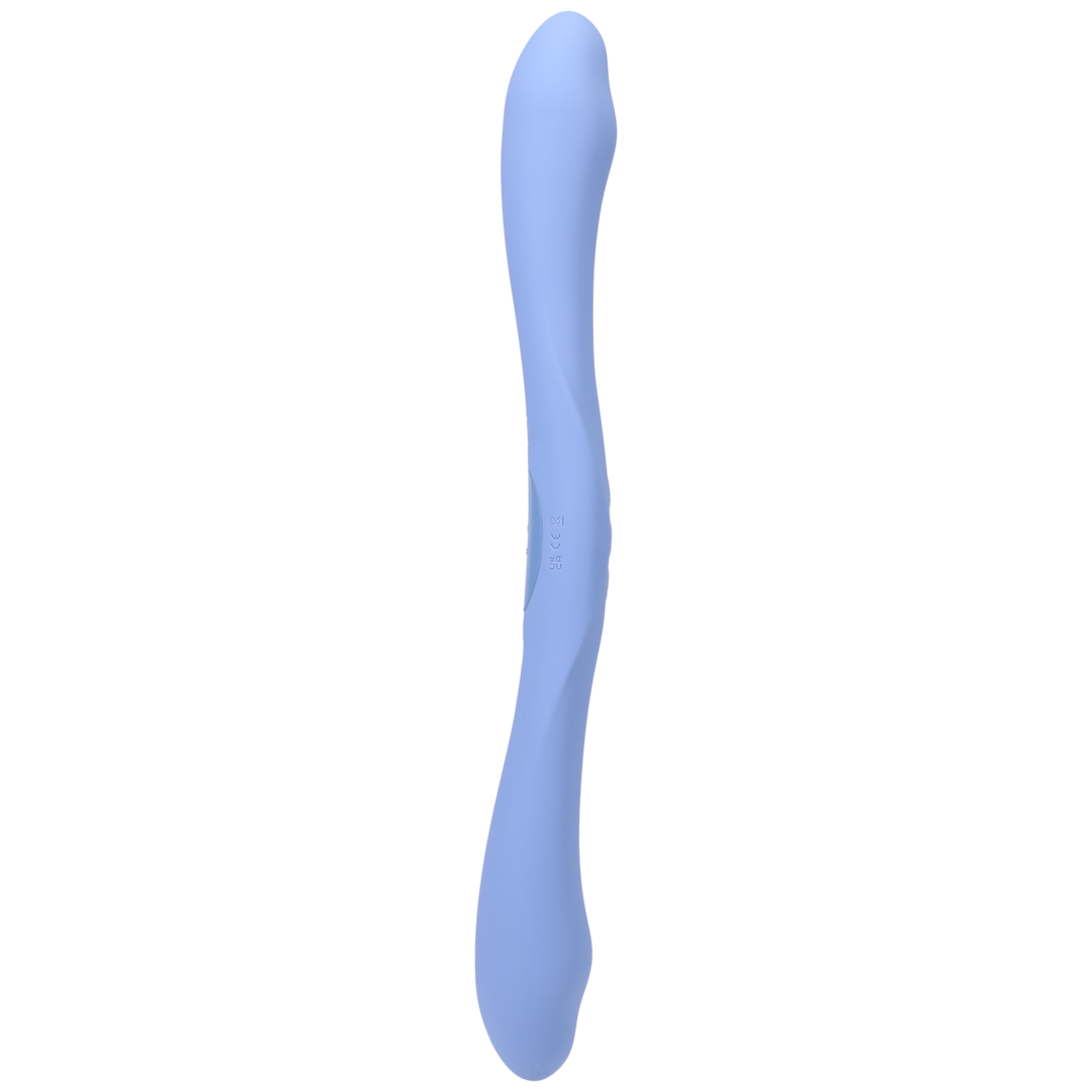 Vibrator Duet doppelendig mit Fernbedienung Violett 31,8 x Ø 4,4 cm