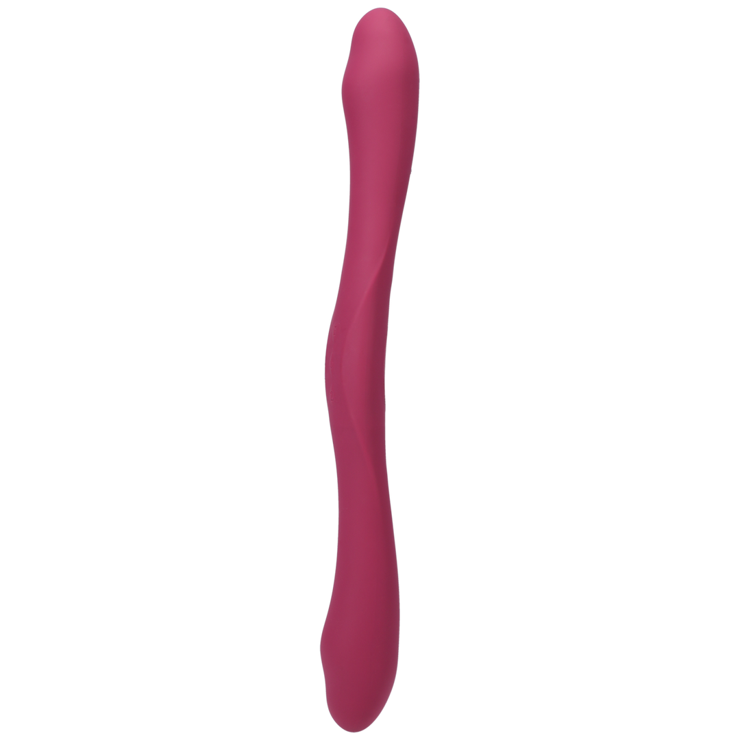 Vibrator Duet doppelendig mit Fernbedienung Rot 31,8 x Ø 4,4 cm