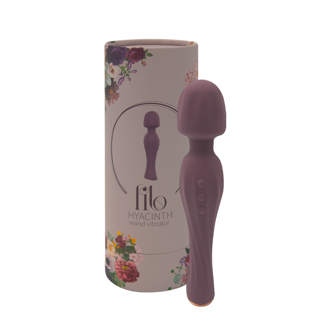 Massagestab Hyazinthe Violett 20,3 x Ø 4,4 cm