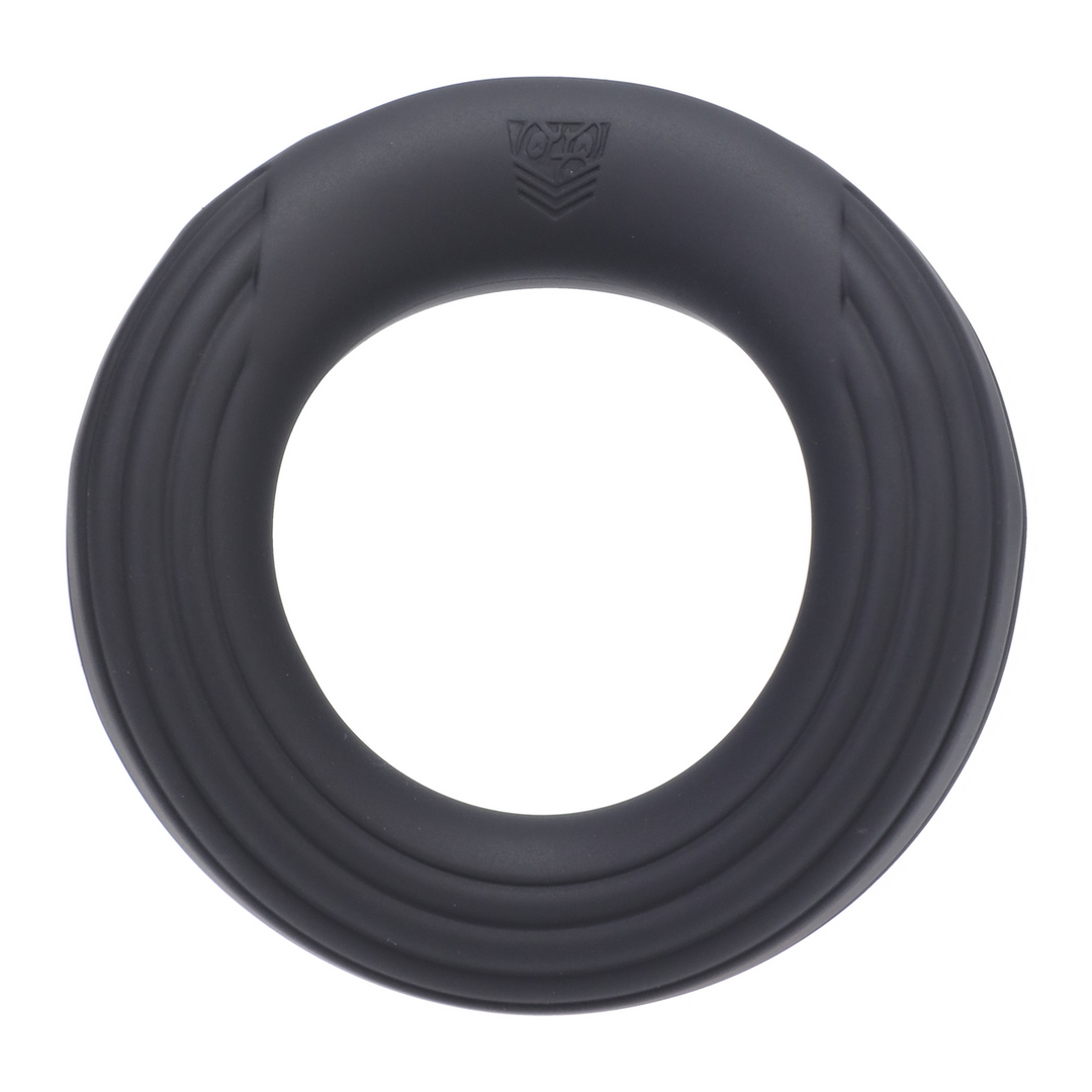 Penisring Rev Throbber mit Vibration Schwarz