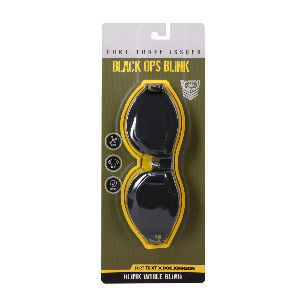 Augenbinde Black Ops Schwarz 19,1 x Ø 6,4 cm