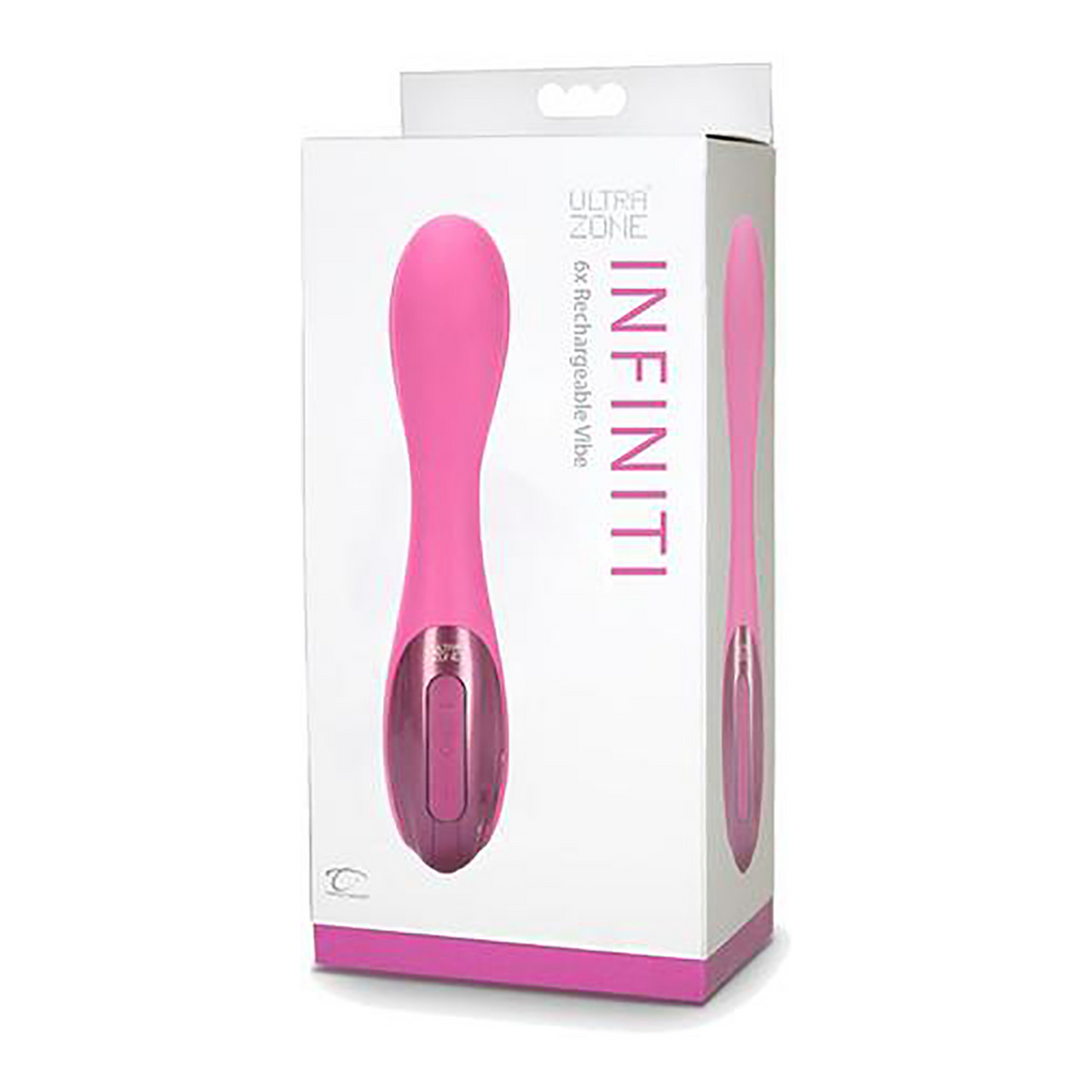 Vibrator Infinity mit Akku Pink