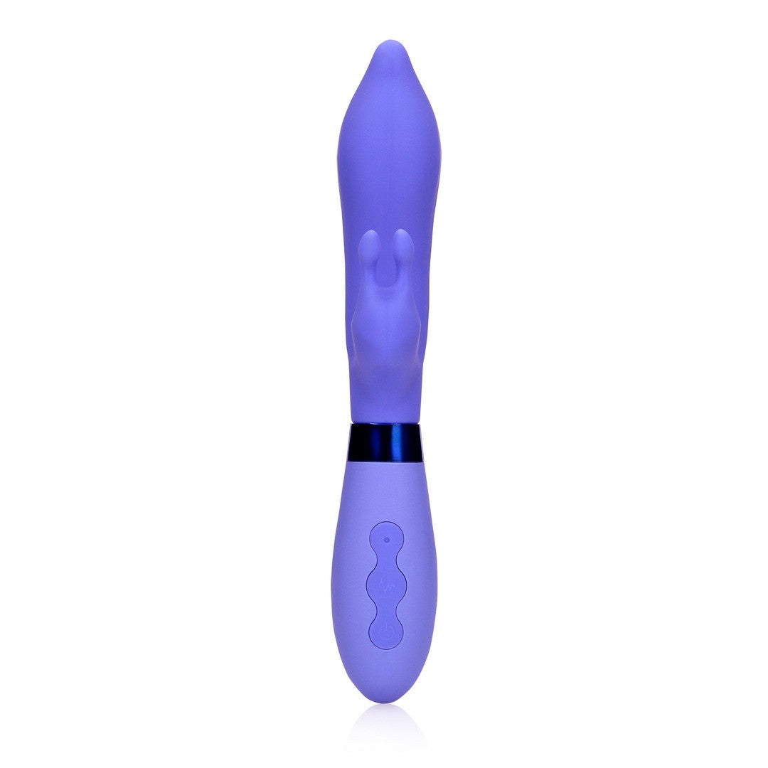 Rabbit-Vibrator aus Silikon spitz zulaufend