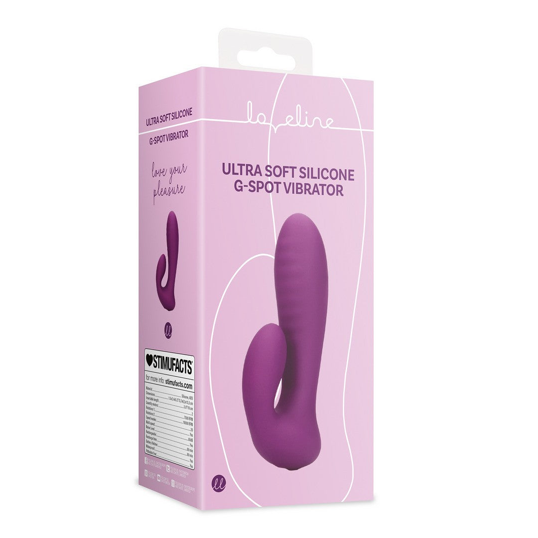 G-Punkt-Vibrator ultraweich Lila