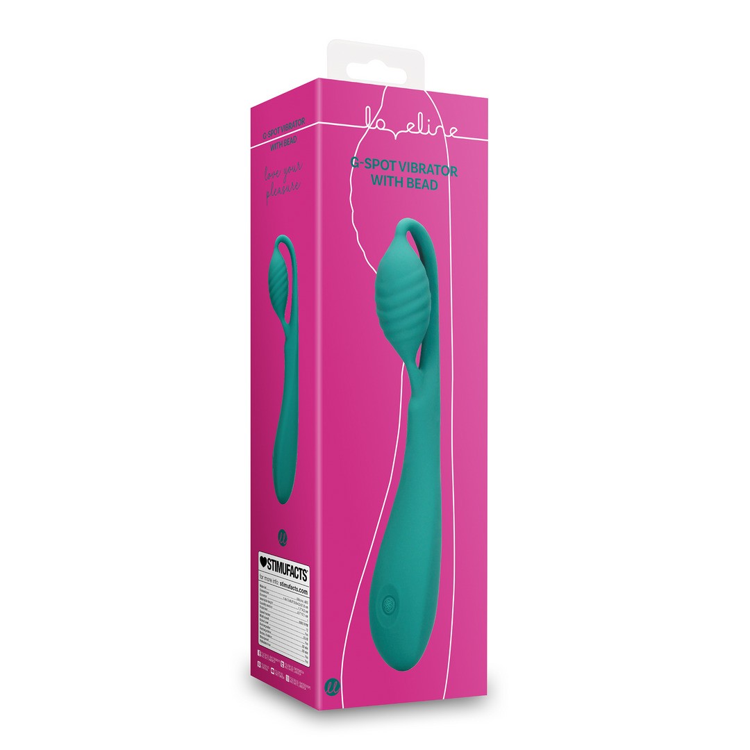G-Punkt-Vibrator mit Perle Grün