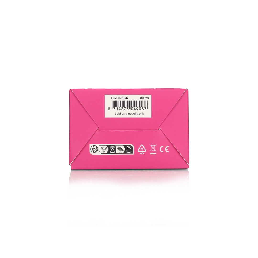 G-Punkt-Vibrator mit Perle Grün
