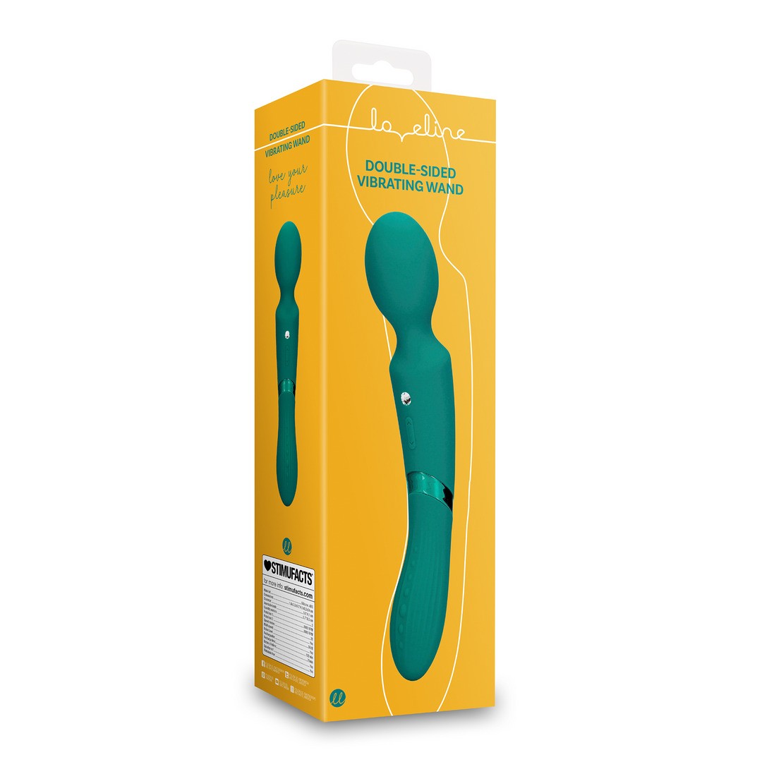 Massagestab doppelseitig Grün
