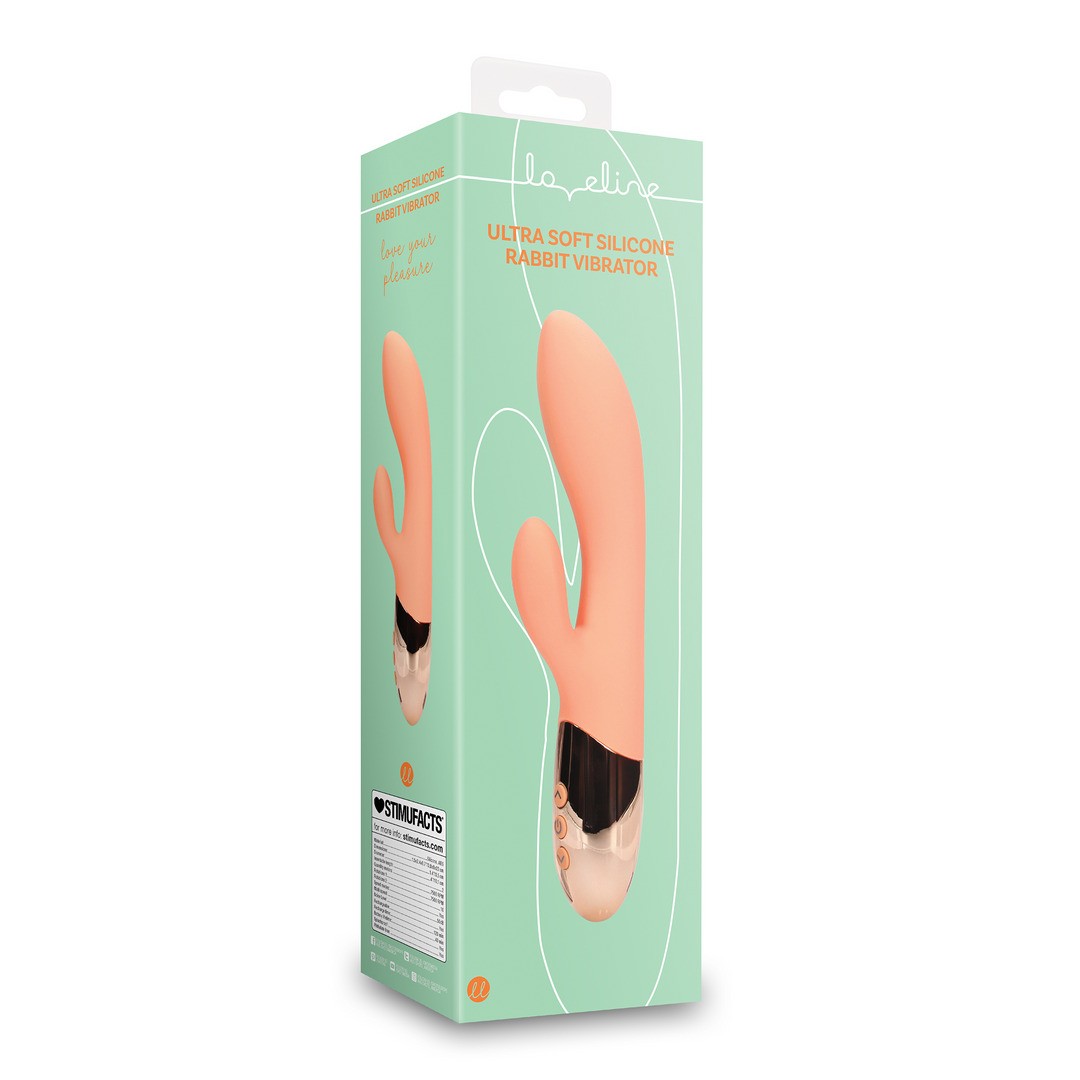 Rabbit-Vibrator ultraweich Orange