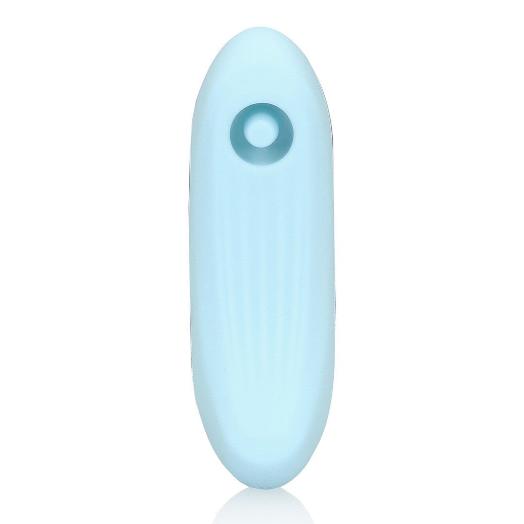 Klitoris-Vibrator mit Pulswellen Blau