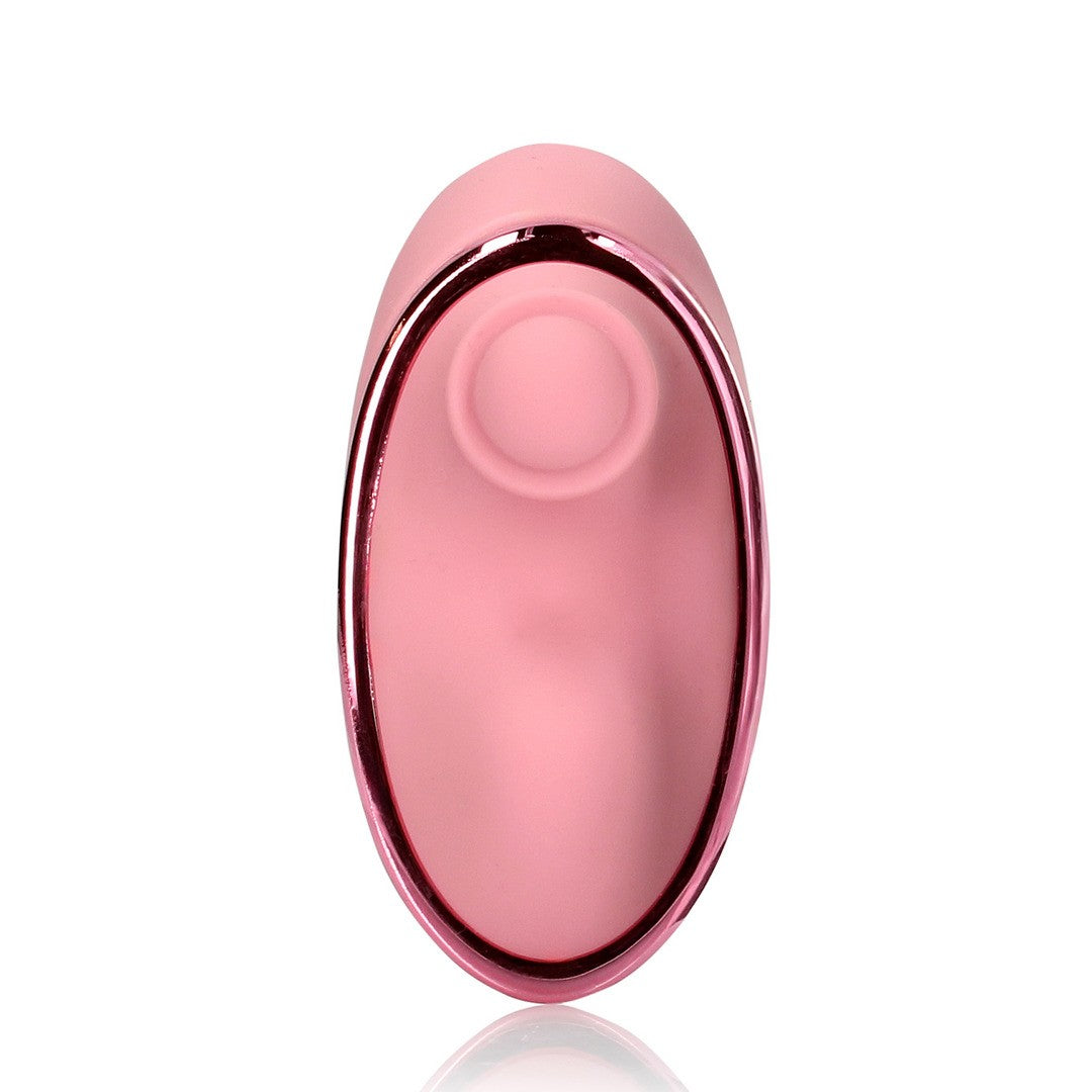 Vibrator Herzform mit Klopffunktion Rosa