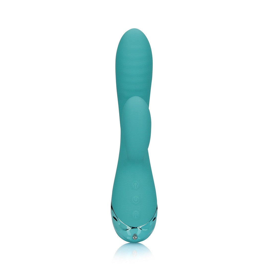 Rabbit-Vibrator aufblasbar Blau