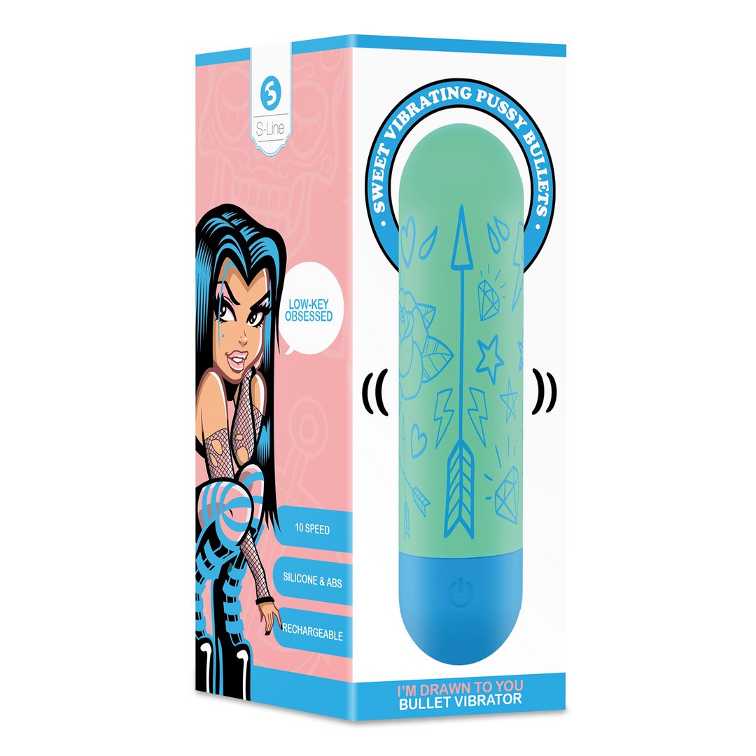 Vibro-Ei I'm Drawn to You Blau