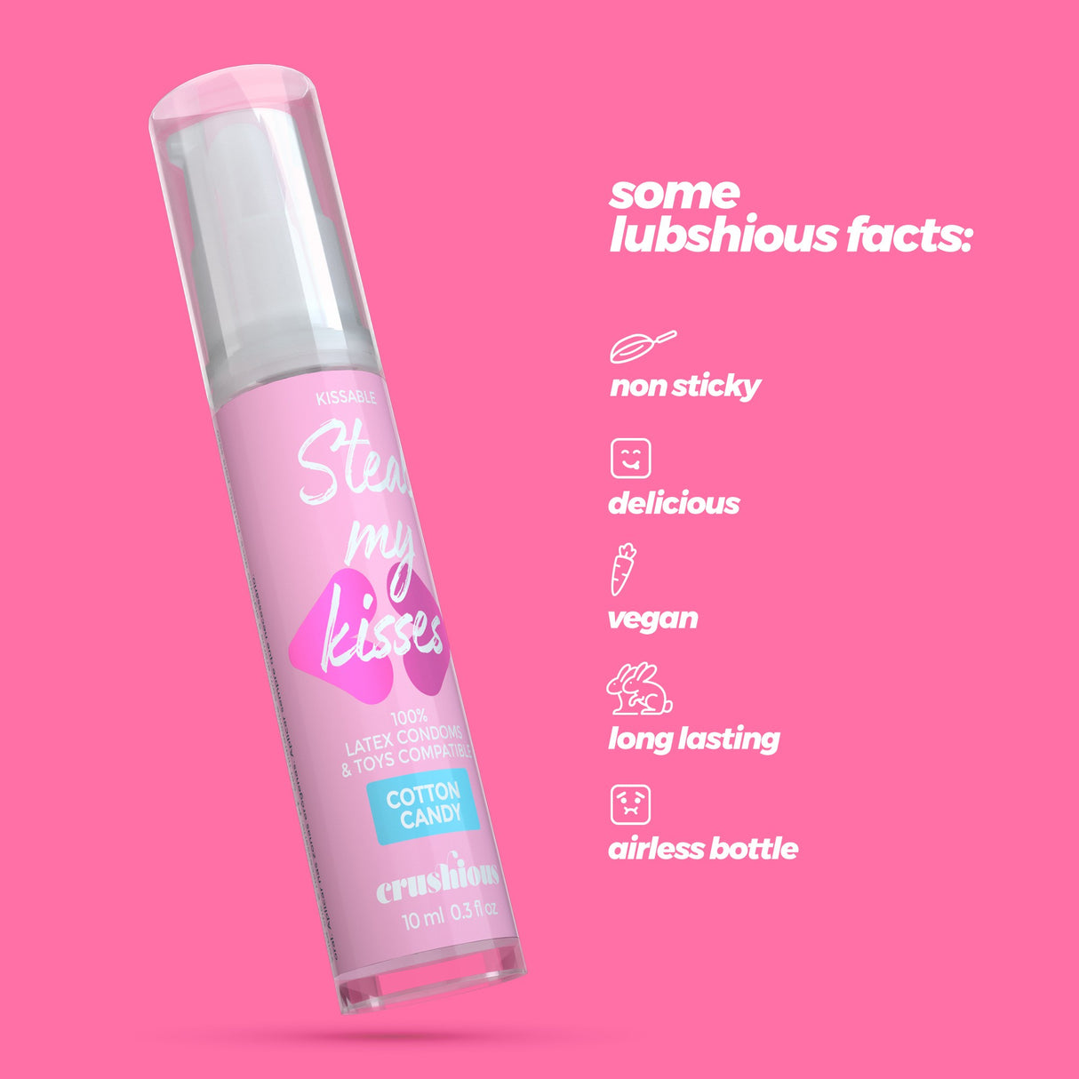 Gleitgel Steal My Kisses Zuckerwatte 10 ml