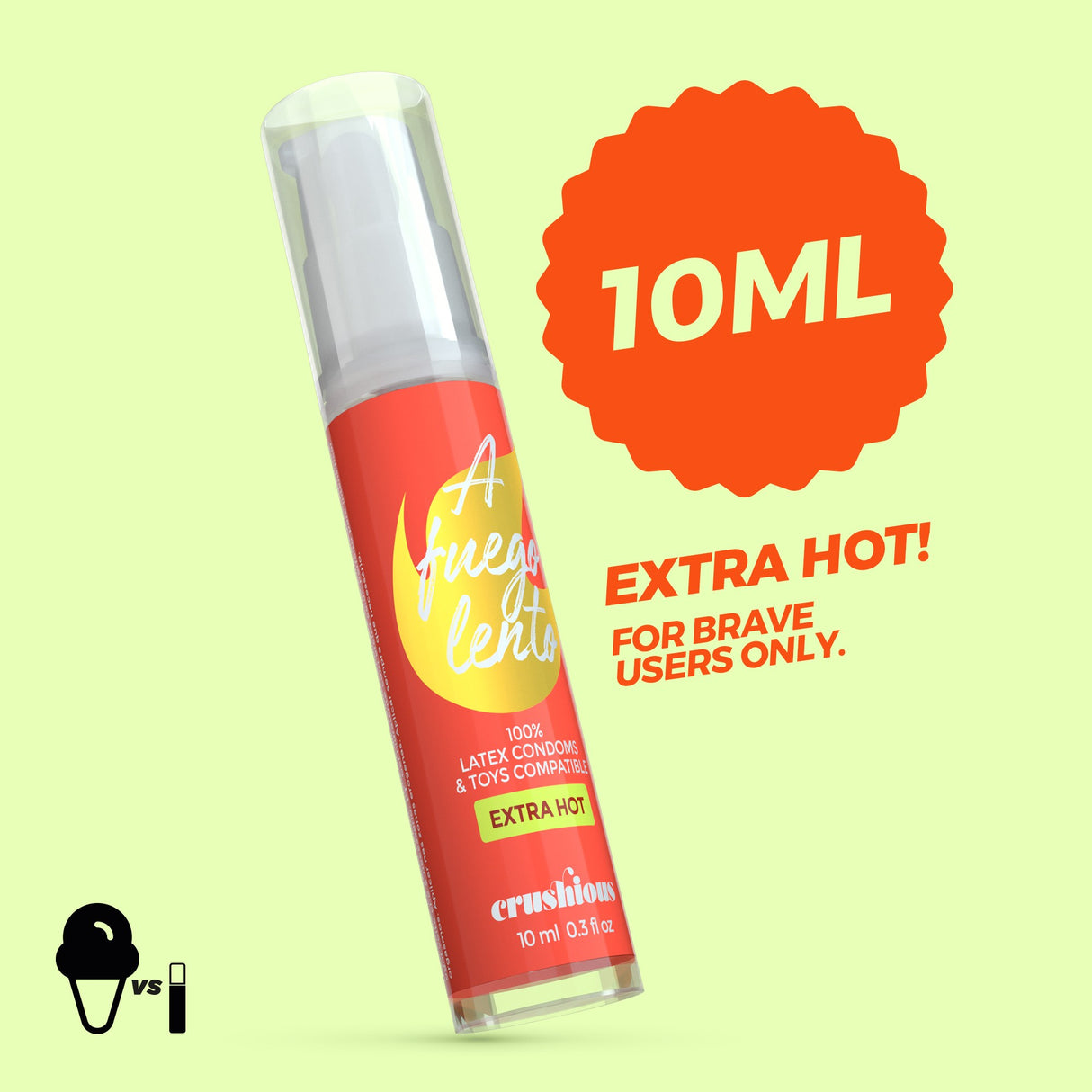 Gleitgel A Fuego Lento mit Wärmeeffekt 10 ml