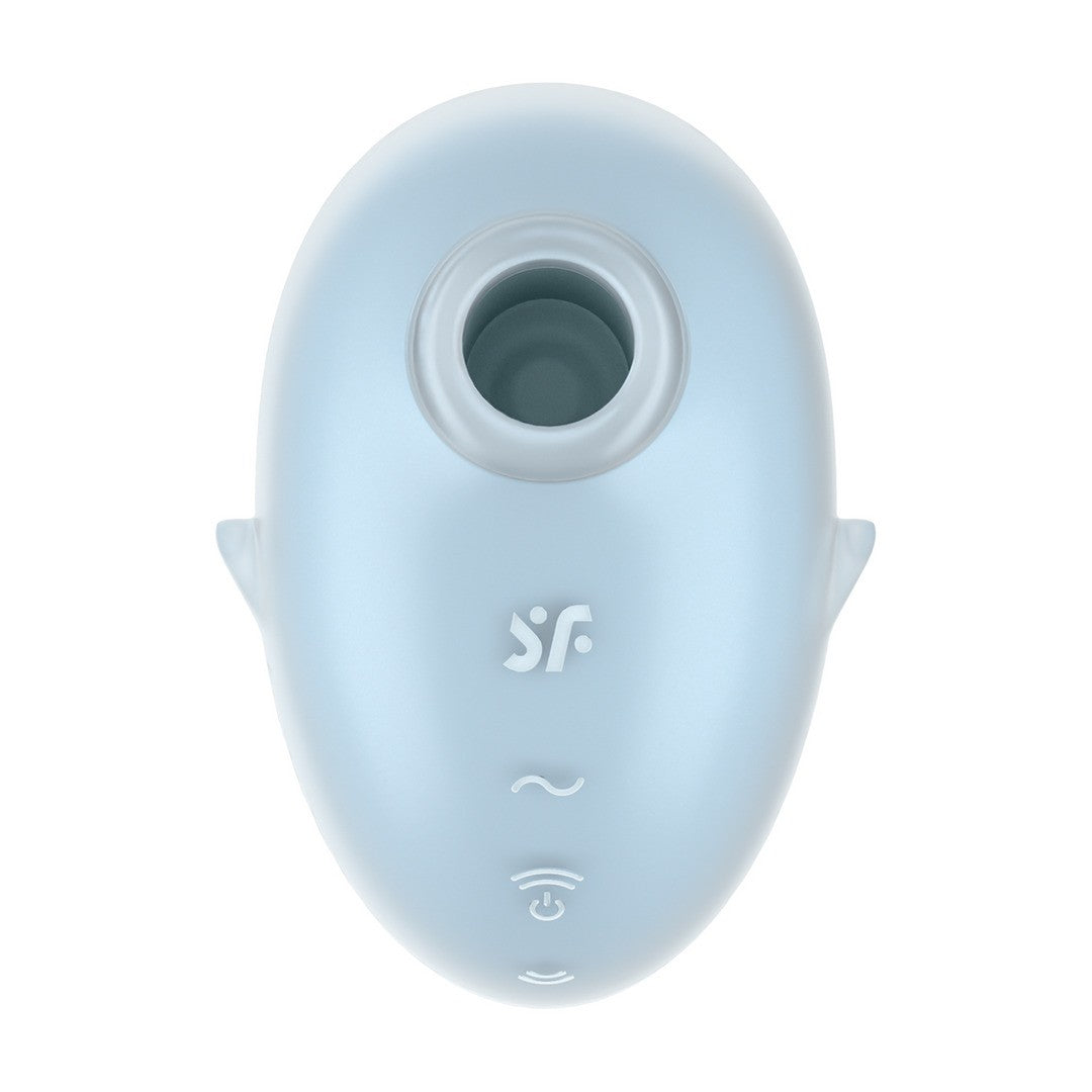 Druckwellen-Vibrator Cutie Ghost Blau