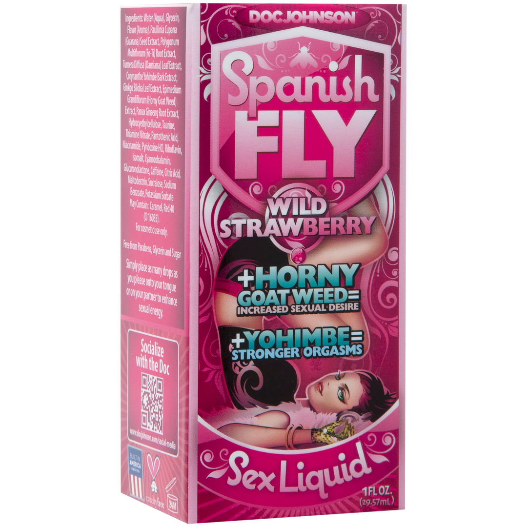 Intimpflege Sex Drops Wilde Erdbeere 30 ml