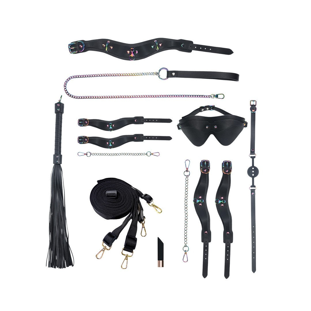 Bondage-Set Venice mit Tasche Schwarz