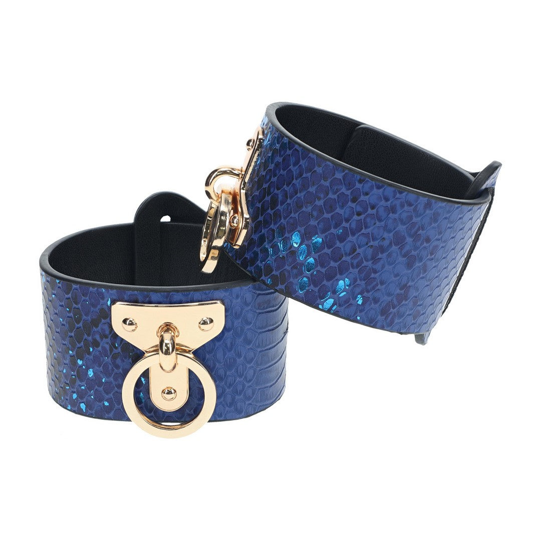 Handschellen Florence Blau