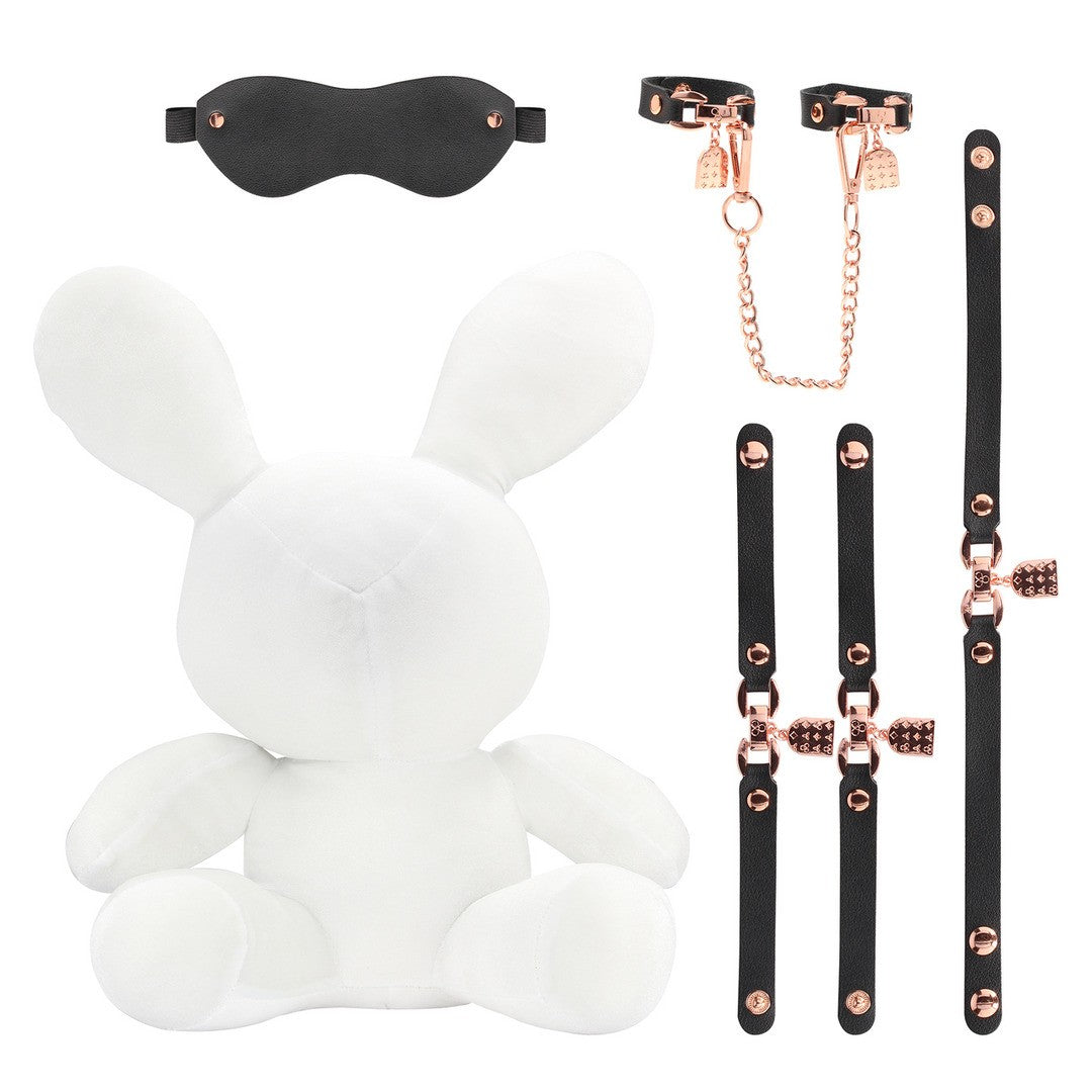 Rabbit Bondage Velvet groß Weiß