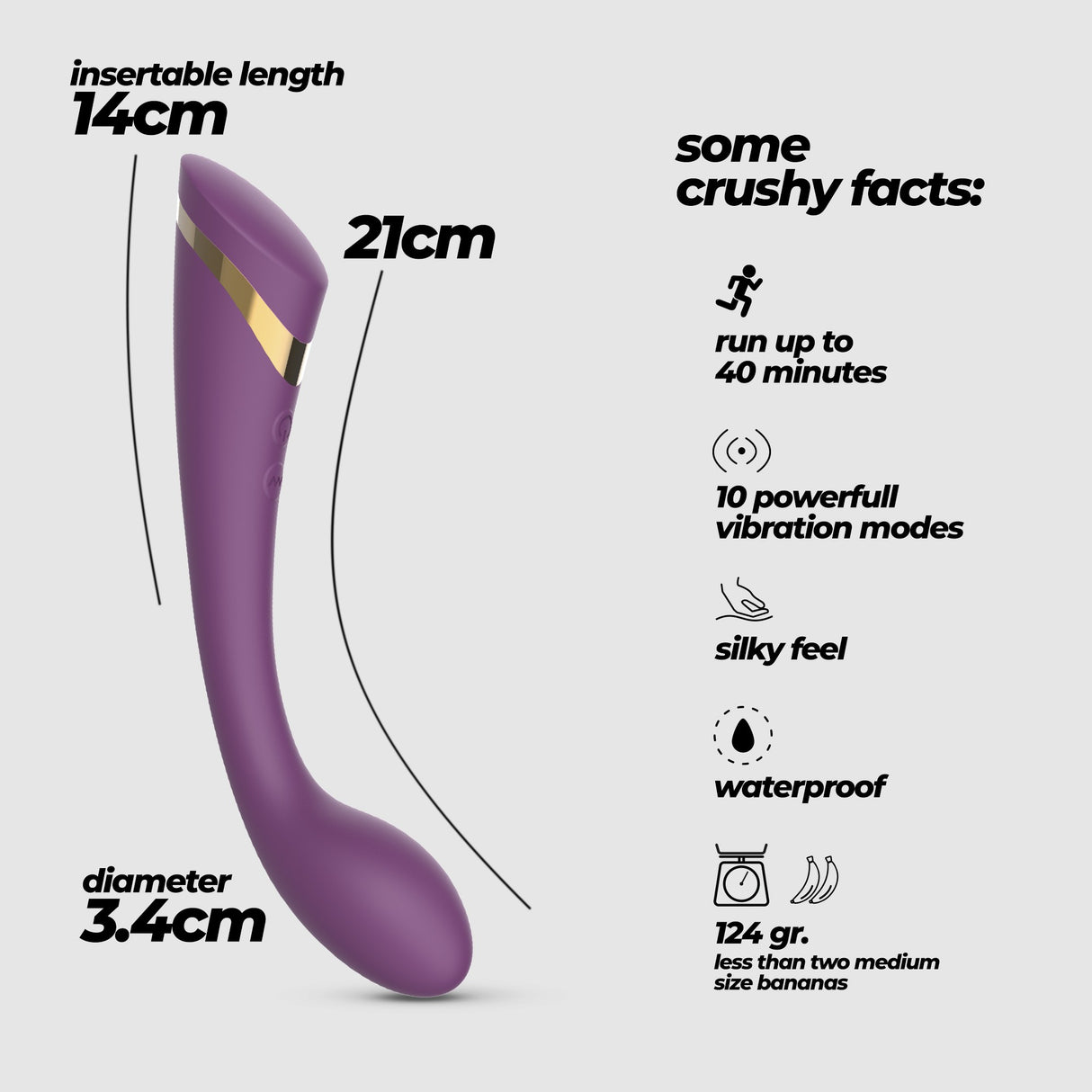 G-Punkt-Vibrator Midas Gold