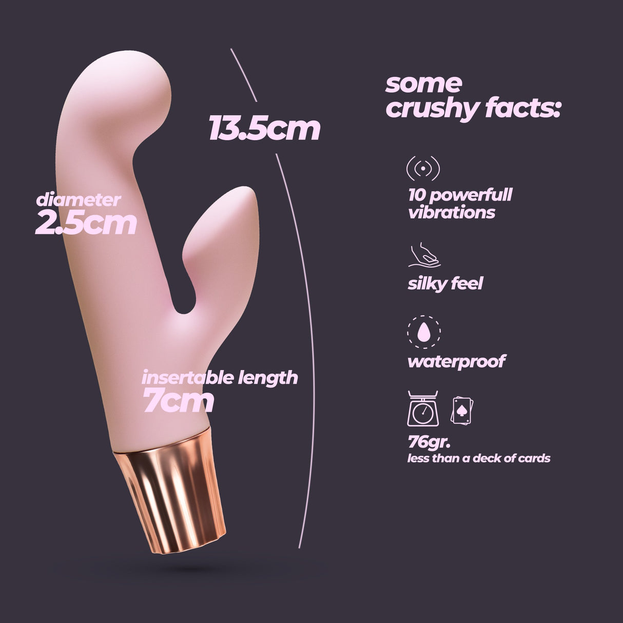 Minivibrator Mellow Cony Gold