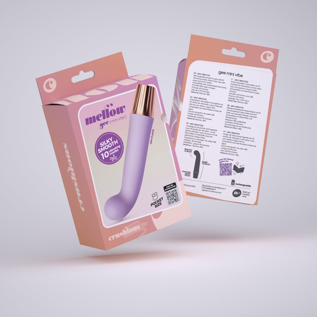 Minivibrator Mellow Gee Gold Modell 2