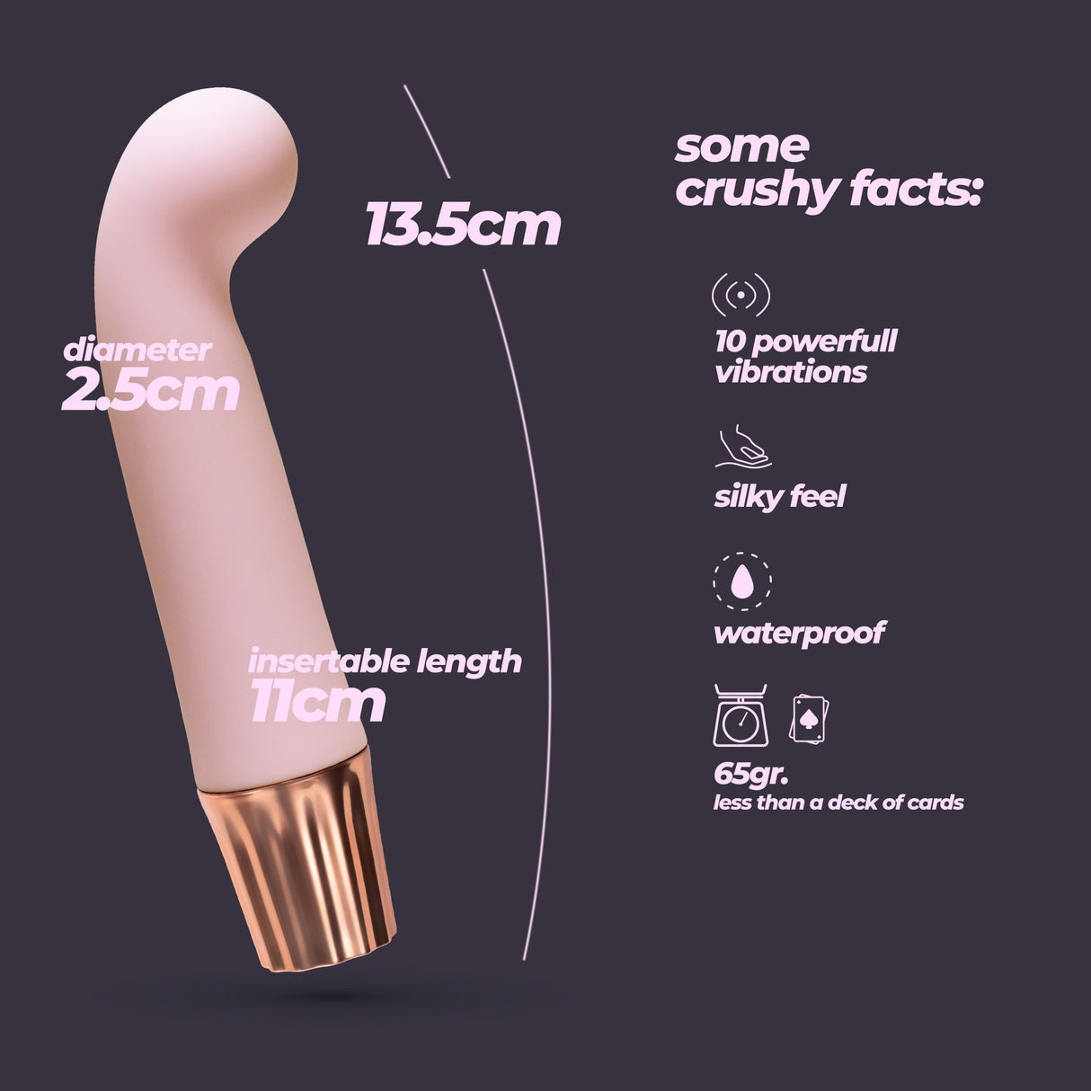 Minivibrator Mellow Gee Gold