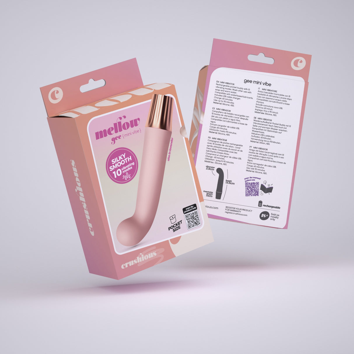 Minivibrator Mellow Gee Gold