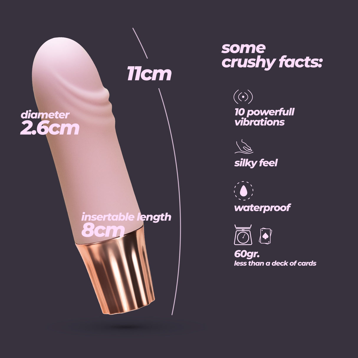 Minivibrator Mellow Waves Gold