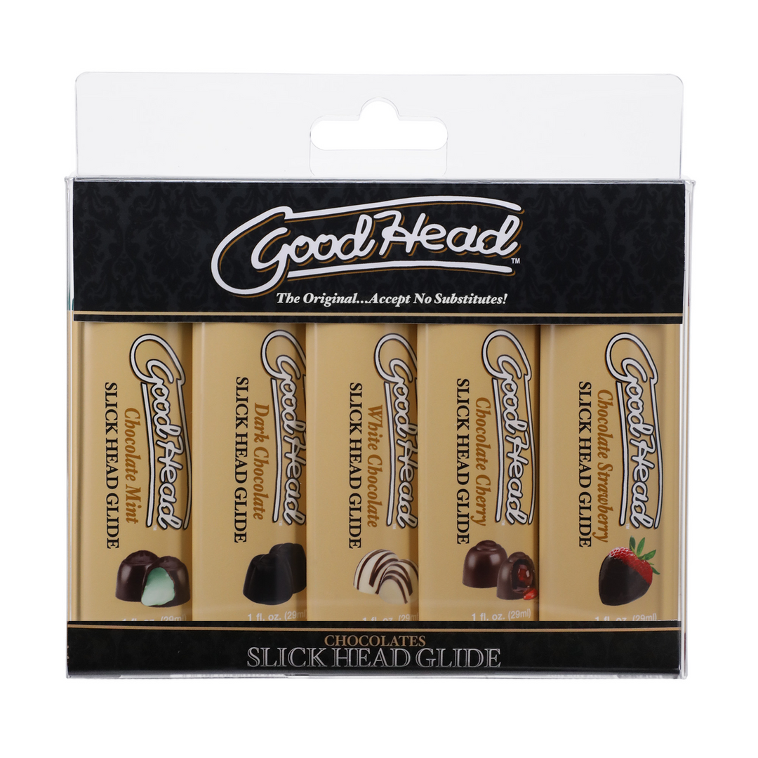 Intimgel Slick Head Schokolade 5er-Pack 29 ml