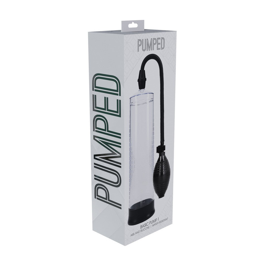 Penispumpe Basic 1 wasserfest Transparent 20 x Ø 6,5 cm