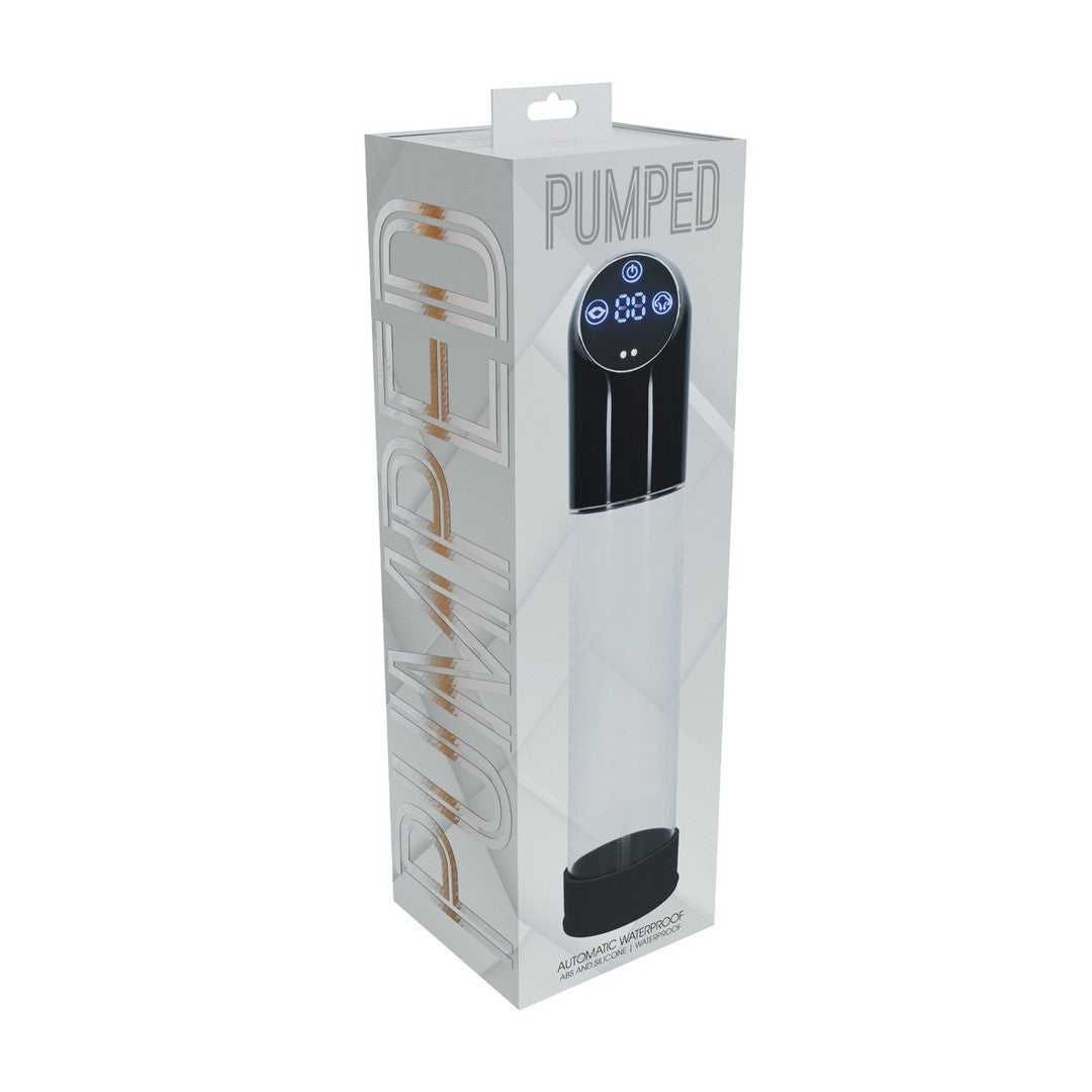 Penispumpe automatisch wasserdicht Schwarz