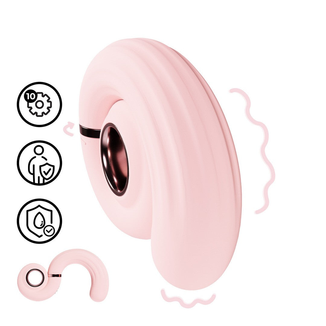 Vibrator Tourner Swirl Rosa