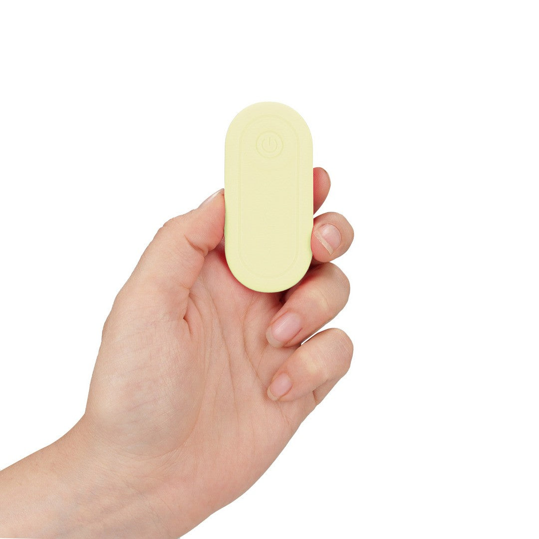 G-Punkt-Vibrator mit Fernbedienung Gelb