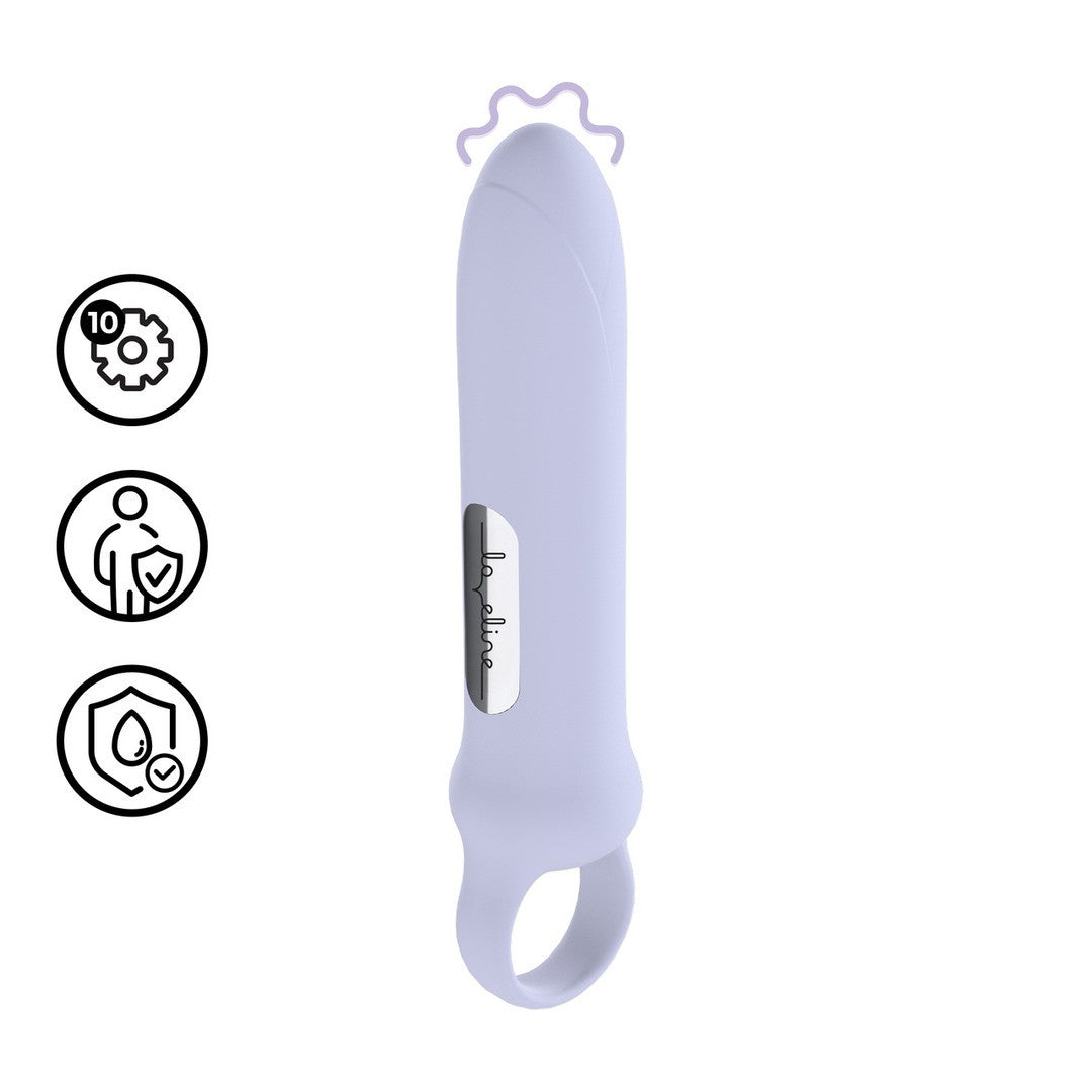 Vibrator mit Schlaufengriff Flieder