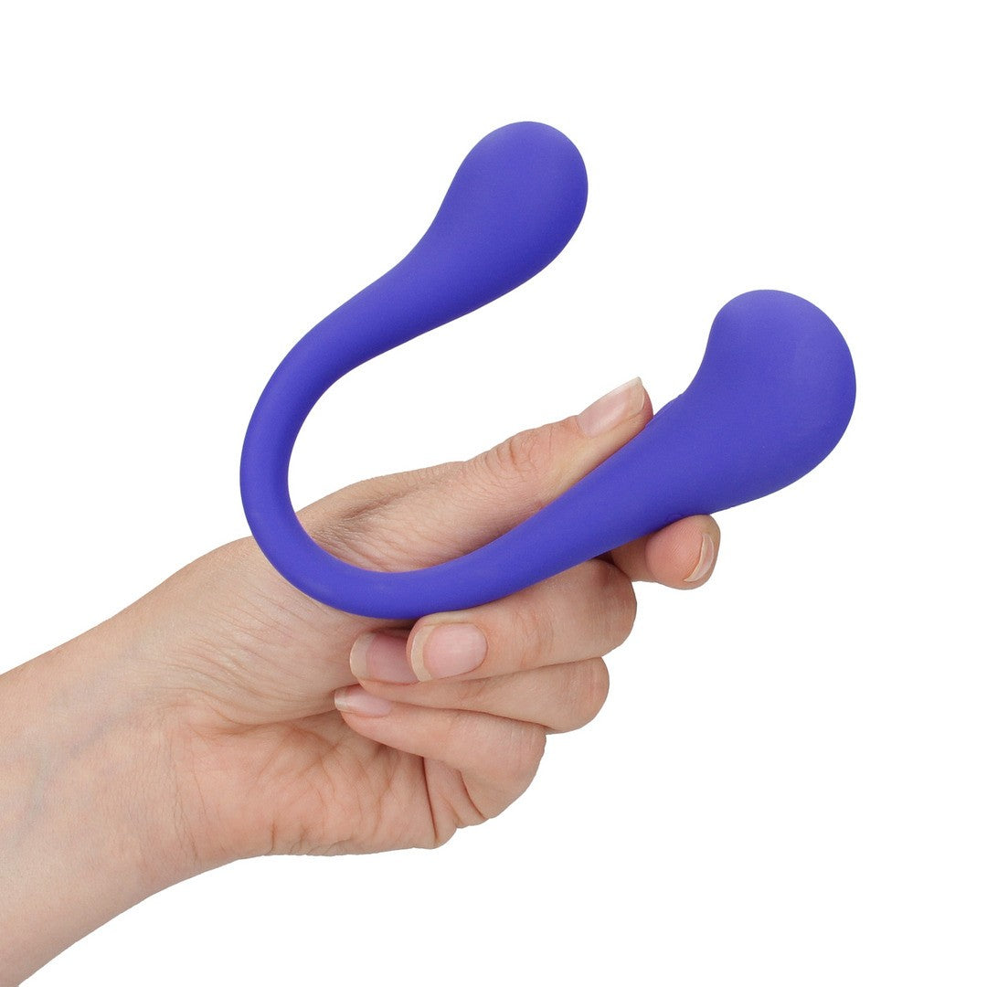 Vibrator doppelseitig biegsam mit Fernbedienung Lila