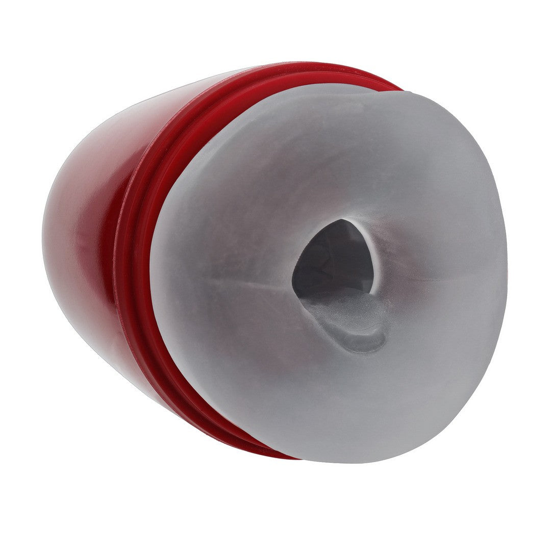 Masturbator-Pumpe Pulsar mit Unterdruck und Vibration Rot